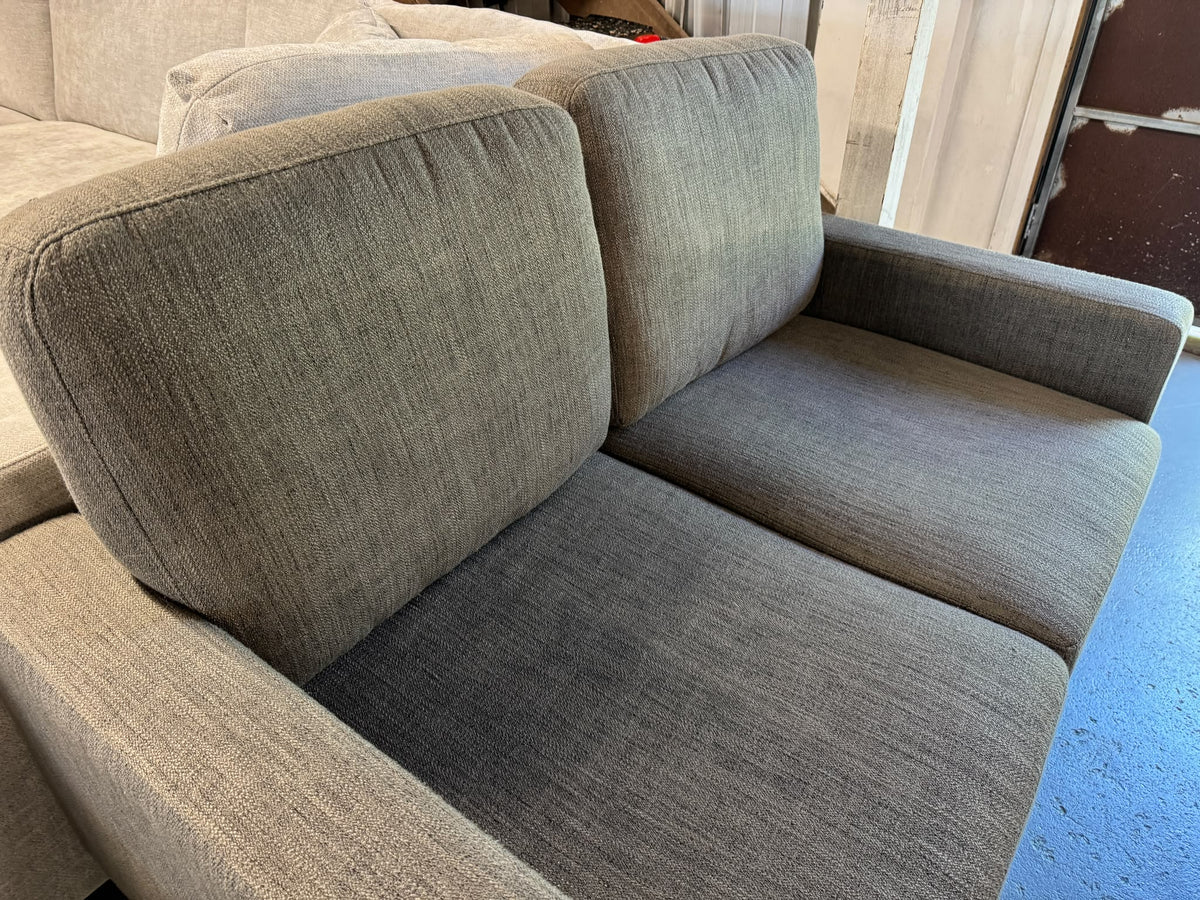 Brand New 2-Seater Sofa | Grey Fabric | Sydney Wide Delivery