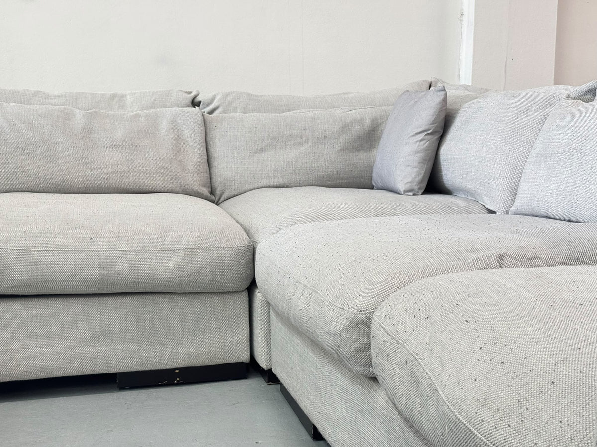 Light Grey Corner Sofa | Sydney Wide Delivery | Pre Owned
