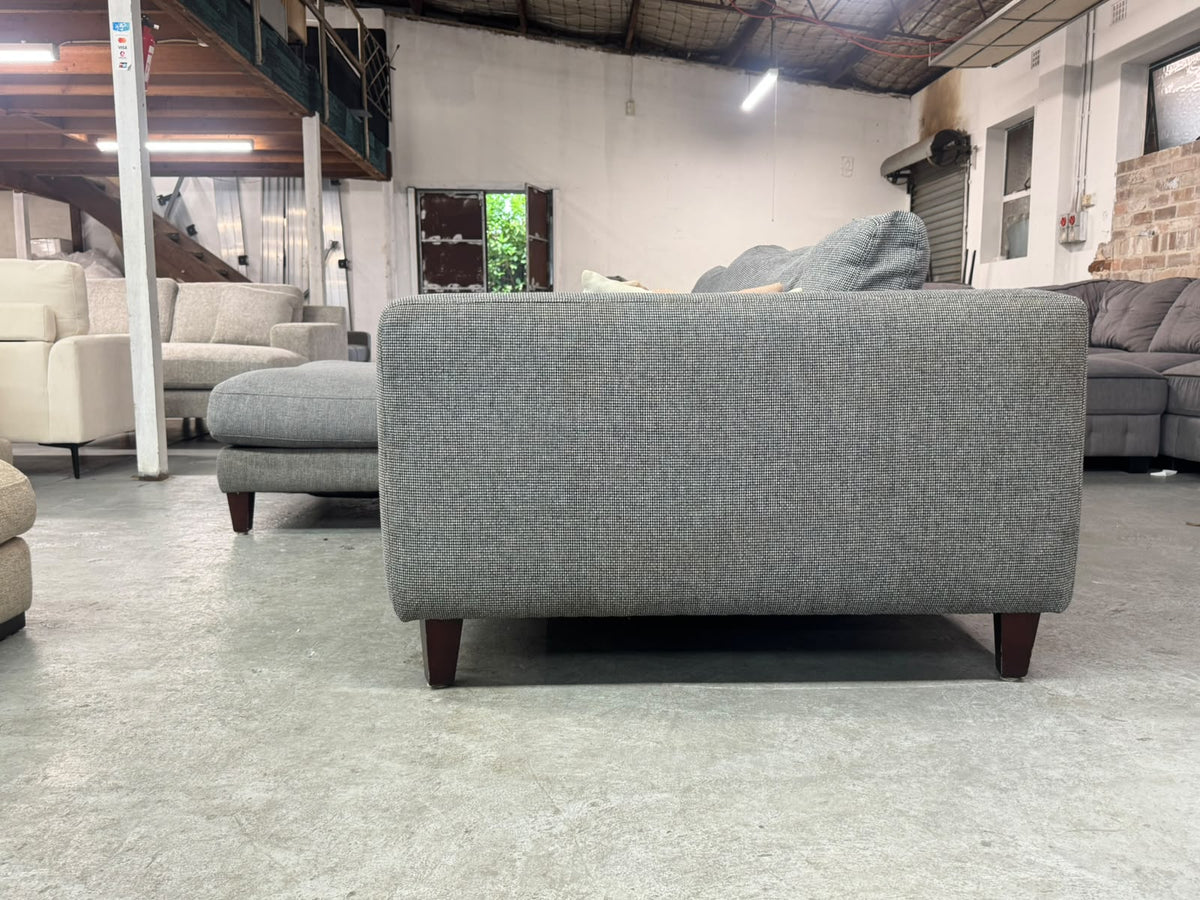 Plush Compact L-Shape Sofa | Perfect for Small Spaces | Sydney Wide Delivery | Pre Owned