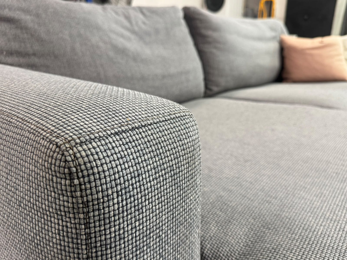 Plush Compact L-Shape Sofa | Perfect for Small Spaces | Sydney Wide Delivery | Pre Owned