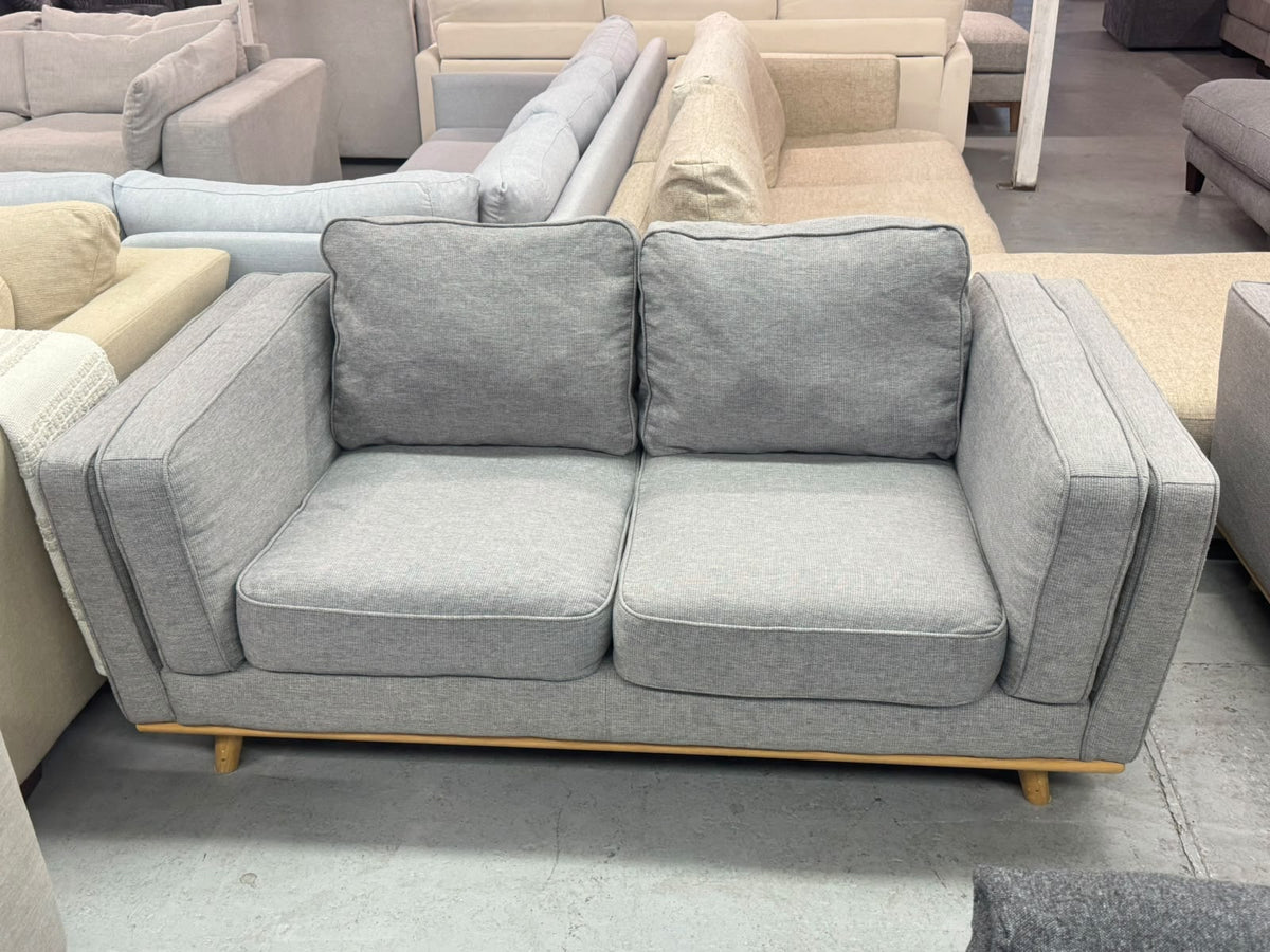 2+1 Seater Sofa Set | Grey Fabric | Sydney Wide Delivery | Pre Owned