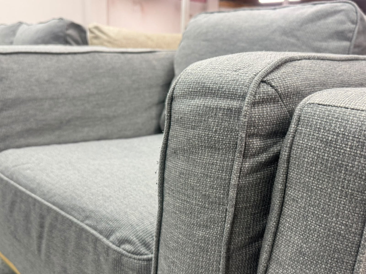 2+1 Seater Sofa Set | Grey Fabric | Sydney Wide Delivery | Pre Owned