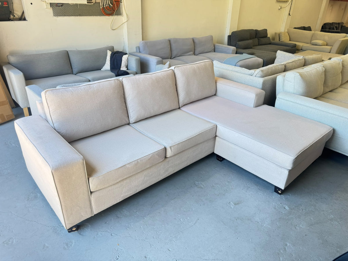 L-Shape Reversible Chaise Sofa | Sydney Wide Delivery | Pre Owned