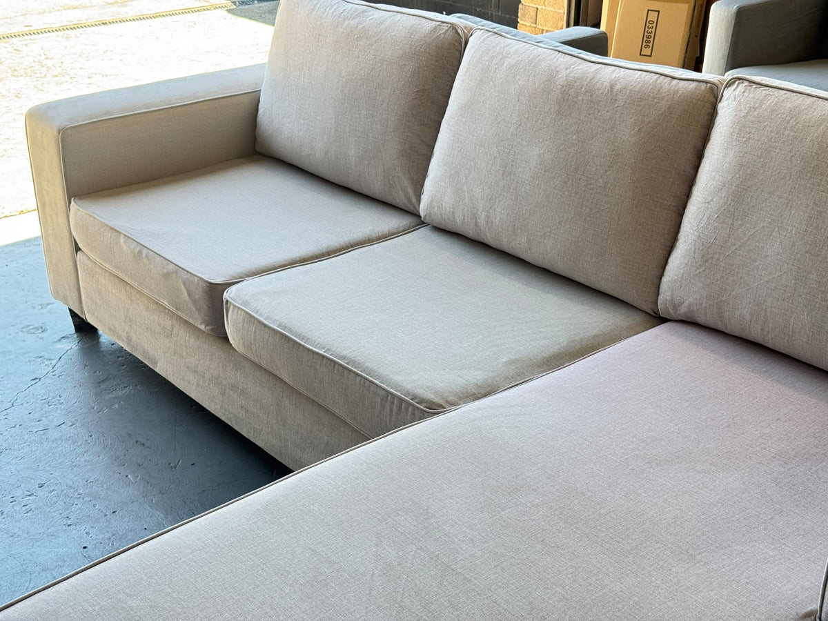 L-Shape Reversible Chaise Sofa | Sydney Wide Delivery | Pre Owned