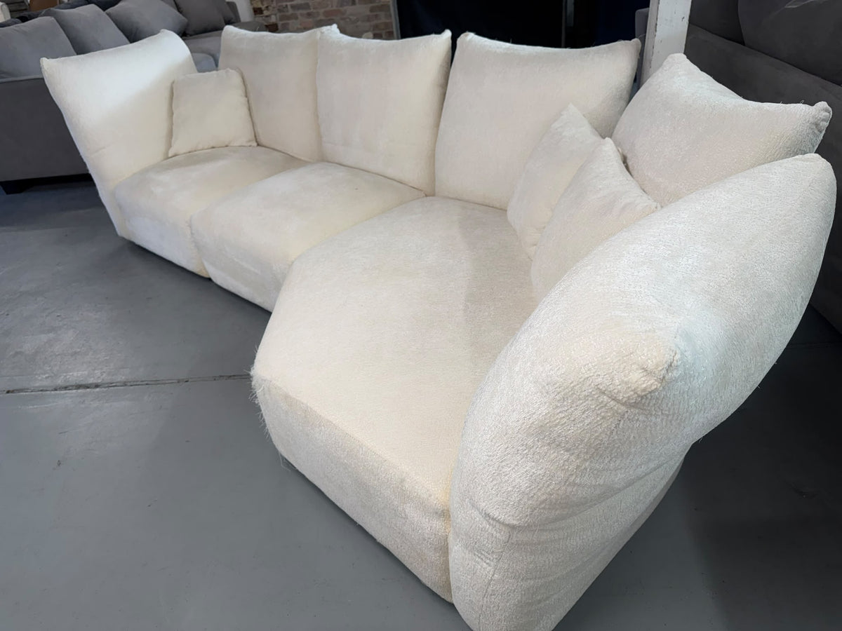 Maison Blanc Modular Sofa | Adjustable Seating | Sydney Wide Delivery | Pre Owned