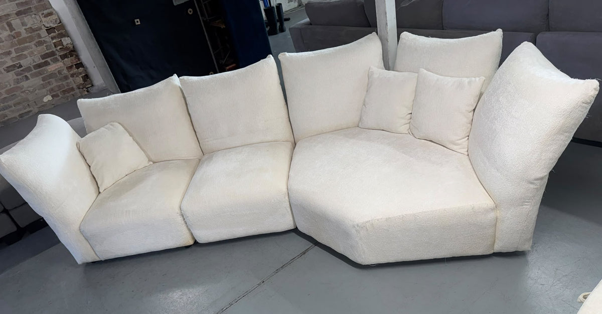 Maison Blanc Modular Sofa | Adjustable Seating | Sydney Wide Delivery | Pre Owned