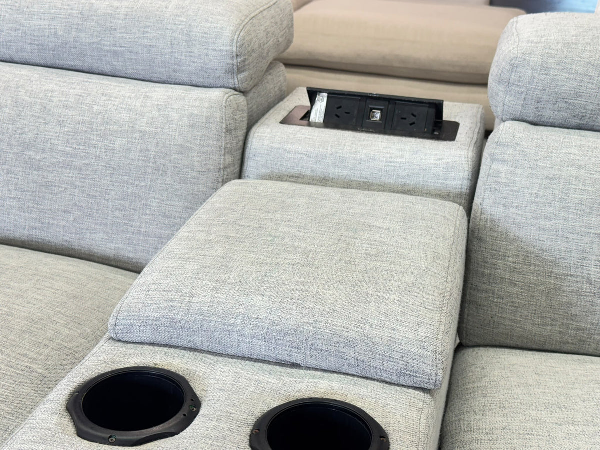 Harvey Norman 3+2 Seater Recliner Suite | Sydney Wide Delivery | Pre-Owned