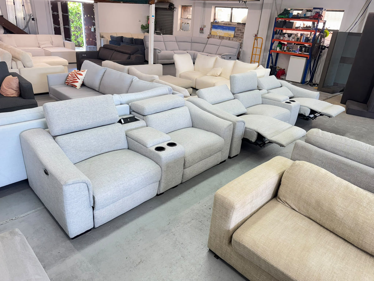Harvey Norman 3+2 Seater Recliner Suite | Sydney Wide Delivery | Pre-Owned