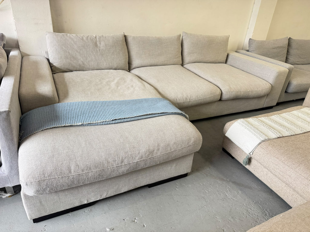 Deep Seating L-Shape Sofa | Sydney Wide Delivery | Pre-Owned