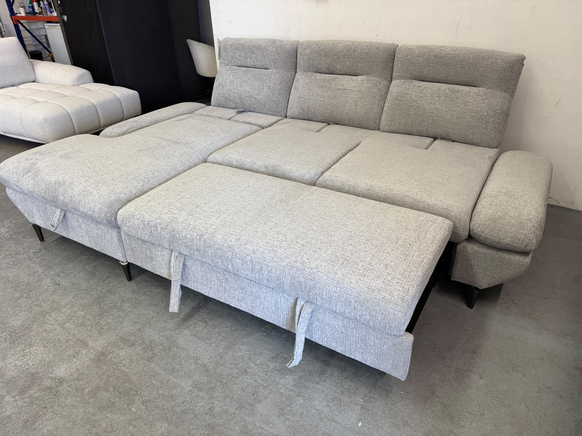 The Zenith" Convertible Sofa Bed & Storage Chaise | Brand New | Sydney Wide Delivery