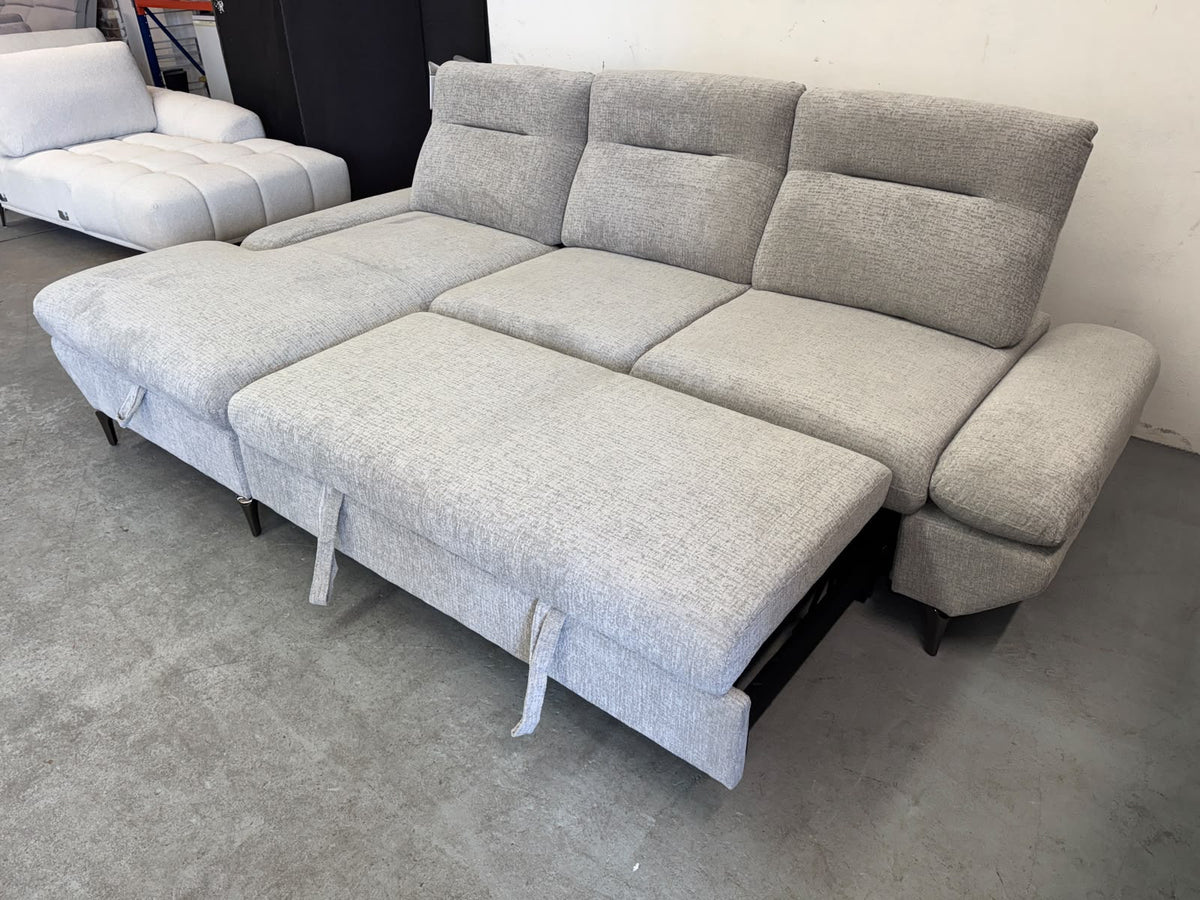 The Zenith" Convertible Sofa Bed & Storage Chaise | Brand New | Sydney Wide Delivery