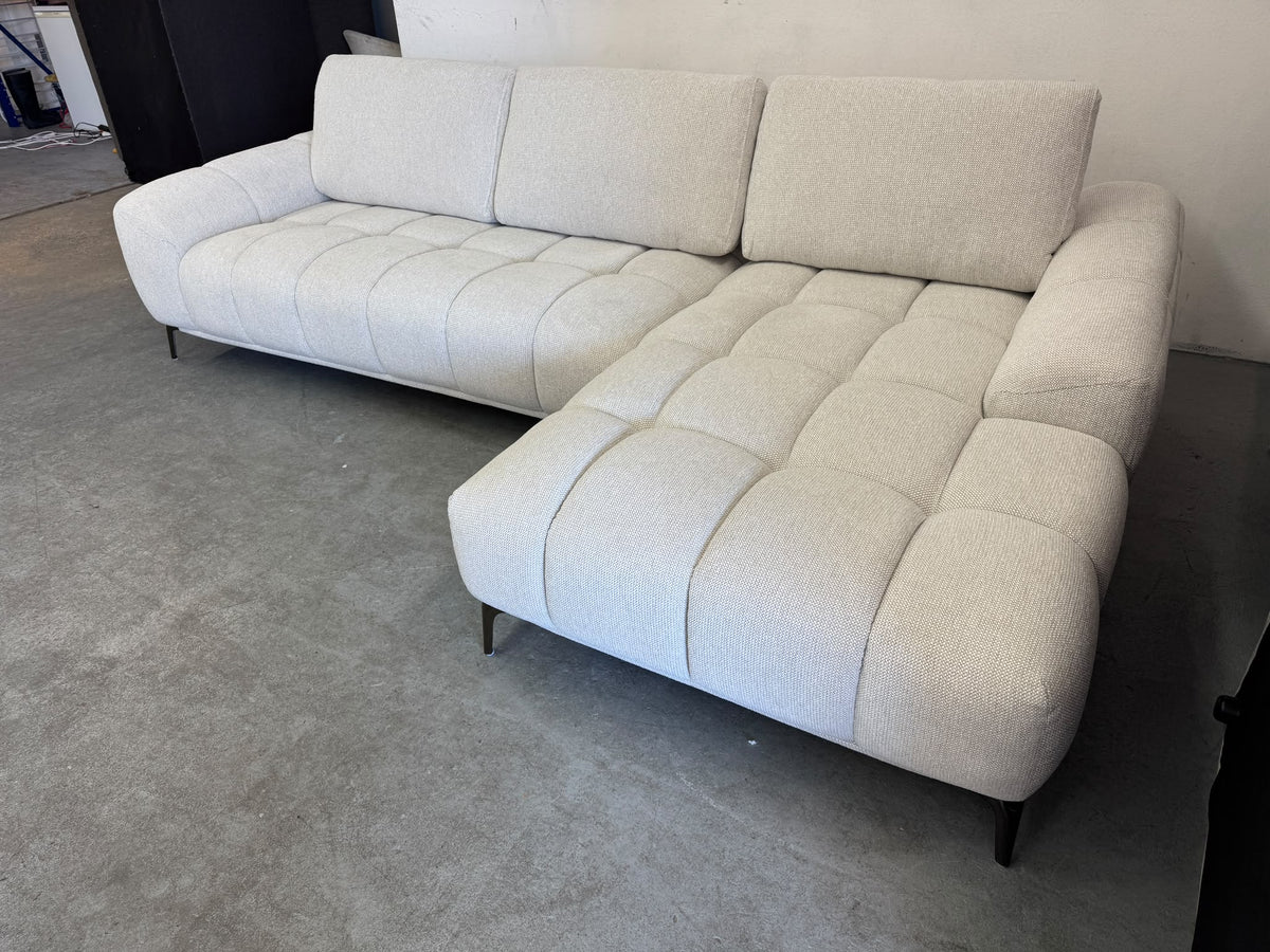 "The Milan" L-Shape Sofa with Slider Back | Brand New | Sydney Wide Delivery