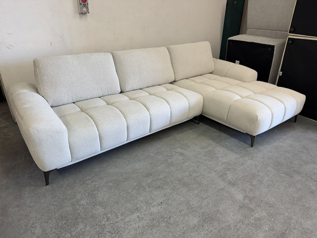 The Milan" L-Shape Sofa with Slider Back | Brand New | Sydney Wide Delivery