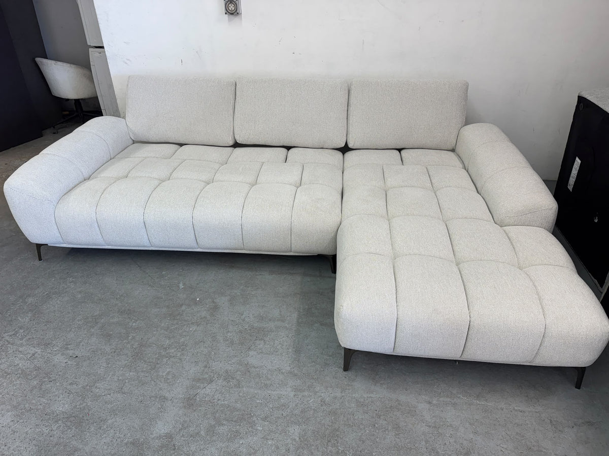 "The Milan" L-Shape Sofa with Slider Back | Brand New | Sydney Wide Delivery