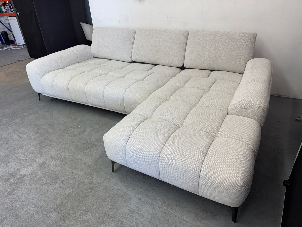 "The Milan" L-Shape Sofa with Slider Back | Brand New | Sydney Wide Delivery