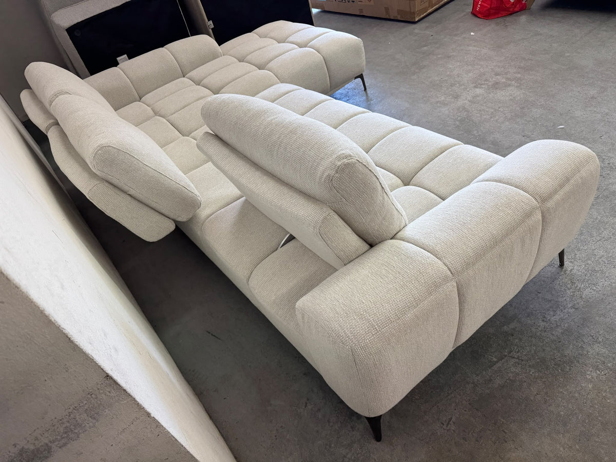The Milan" L-Shape Sofa with Slider Back | Brand New | Sydney Wide Delivery