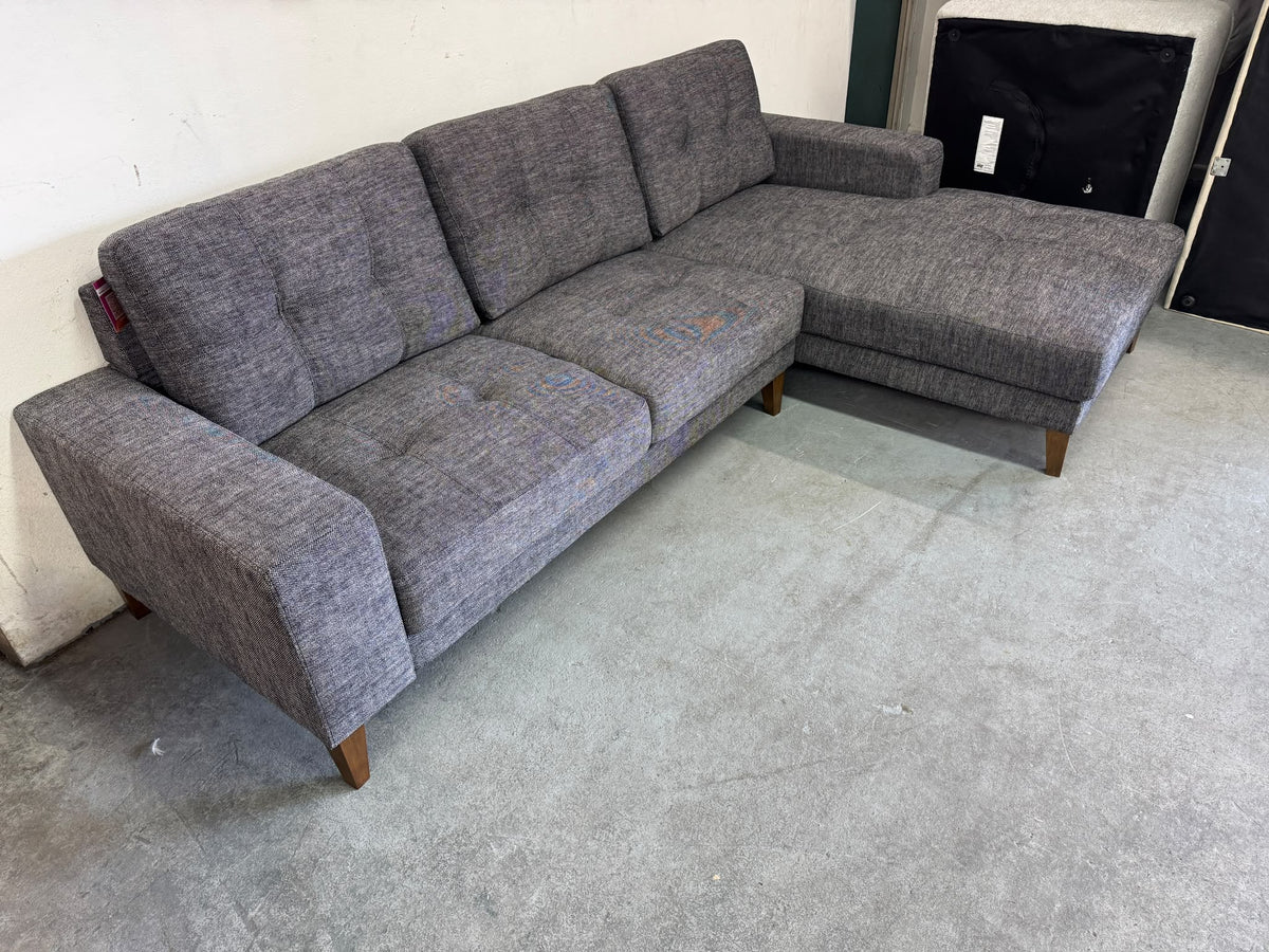 "The Maddox" Mid-Century L-Shape Sofa with Chaise | Brand New | Sydney Wide Delivery