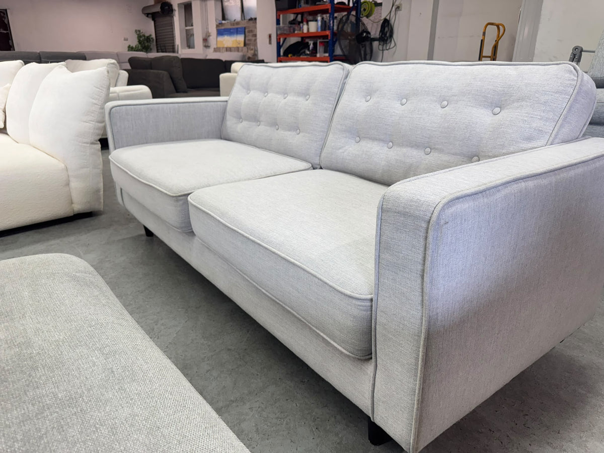 Plush Cream Sofa | Sydney Wide Delivery | Pre-Owned