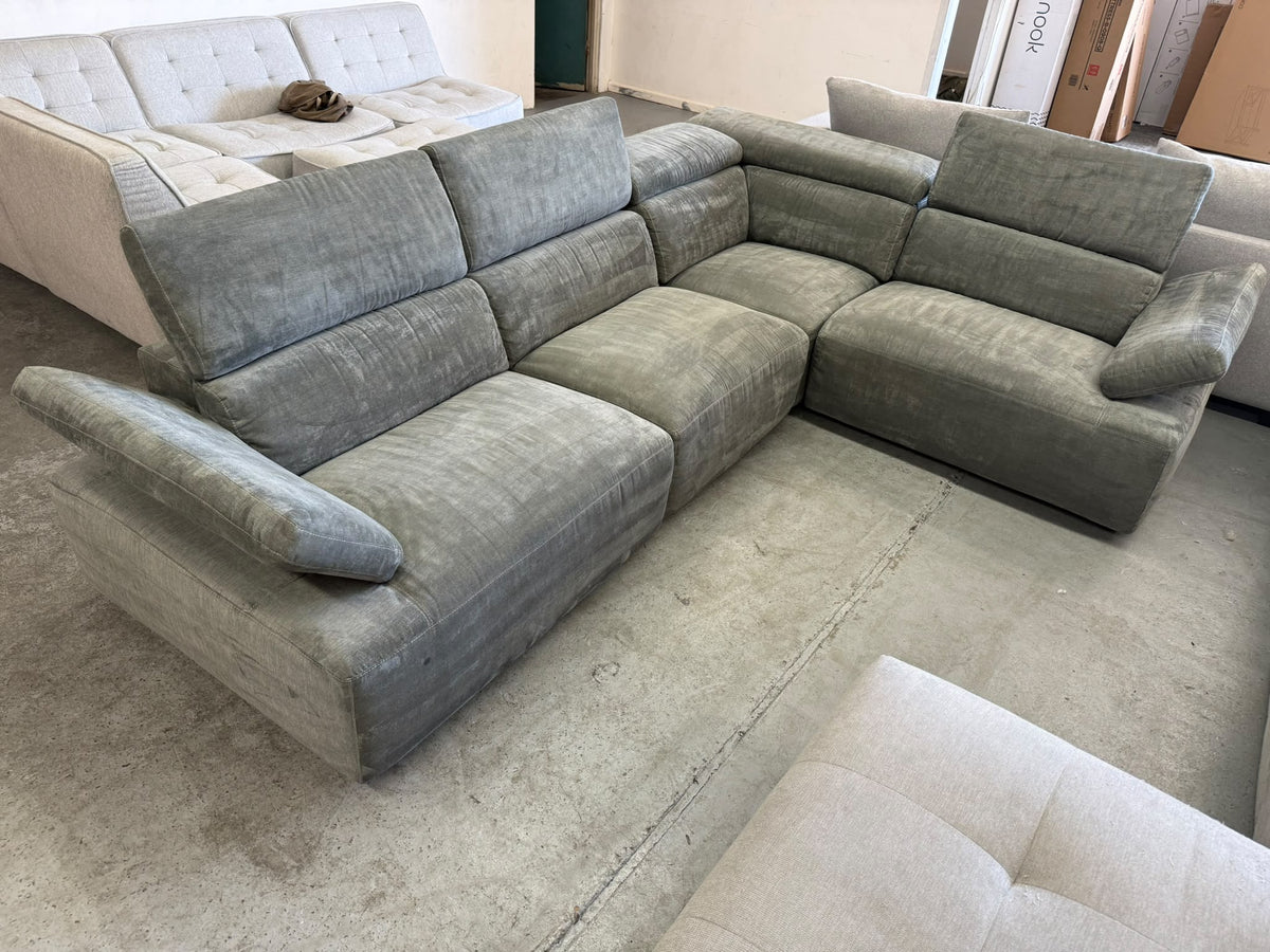 Nick Scali L-Shape Corner Sofa | Sydney Wide Delivery | Pre-Owned