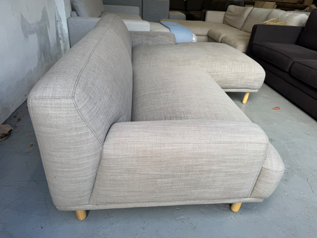 Freedom L-Shape Sofa with Chaise | Sydney Wide Delivery | Pre-Owned