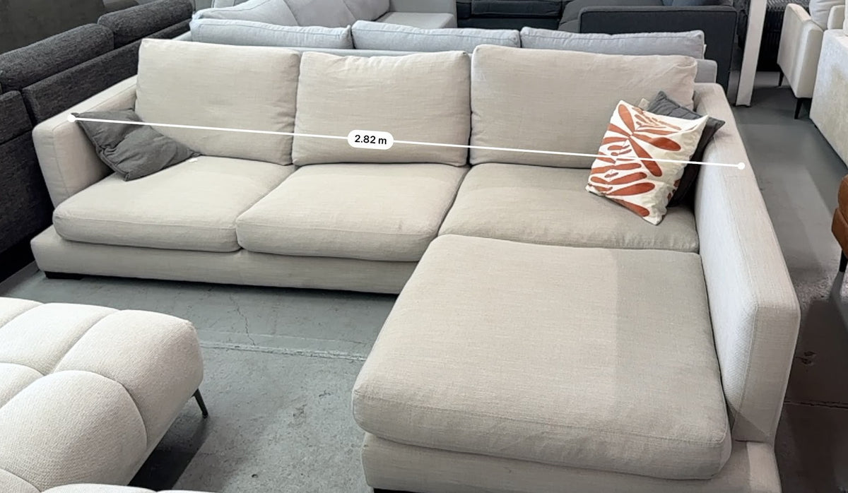 Freedom Long Island L-Shape Sofa with Chaise | Sydney Wide Delivery | Pre-Owned