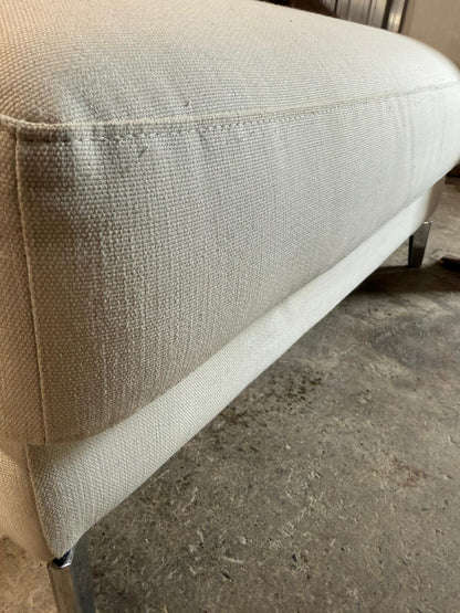 ⭐️ Nick Scali White L-SHAPE Sofa | Pre-owned – Steam cleaned | SYDNEY WIDE DELIVERY