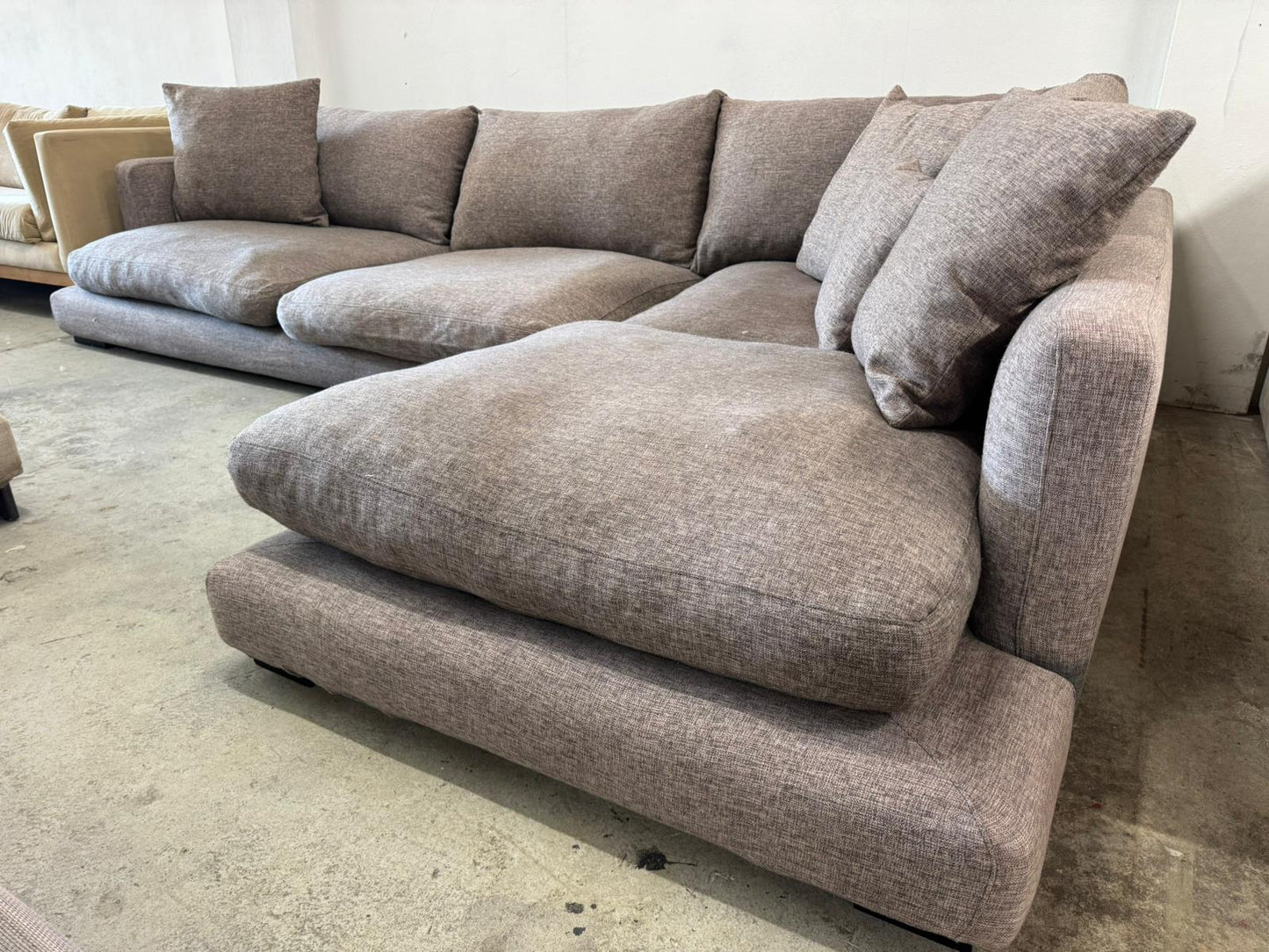 ⭐️ Lounge Lovers Corner Sofa | Pre-owned – Steam cleaned | SYDNEY WIDE DELIVERY