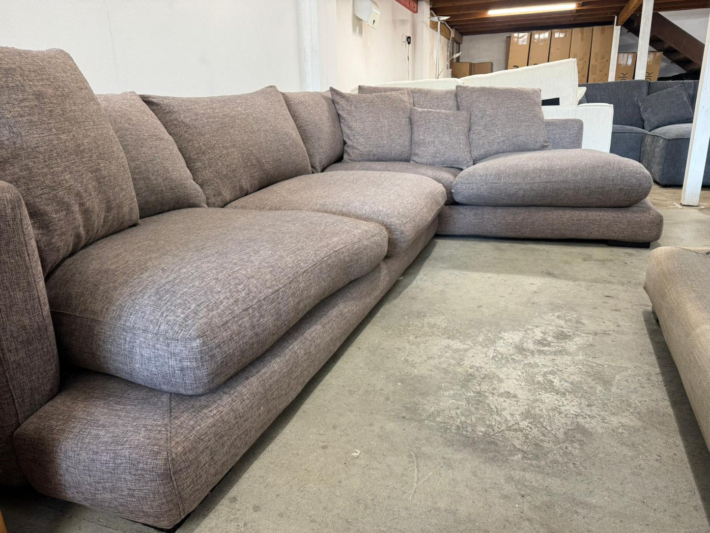 ⭐️ Lounge Lovers Corner Sofa | Pre-owned – Steam cleaned | SYDNEY WIDE DELIVERY