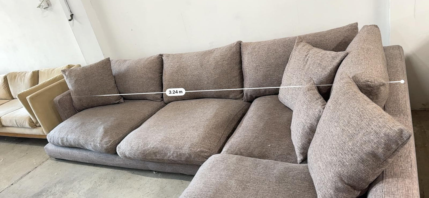 ⭐️ Lounge Lovers Corner Sofa | Pre-owned – Steam cleaned | SYDNEY WIDE DELIVERY
