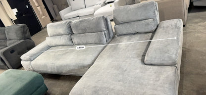 ⭐️L-Shape Velvet Sofa | Pre-owned – Steam cleaned | SYDNEY WIDE DELIVERY