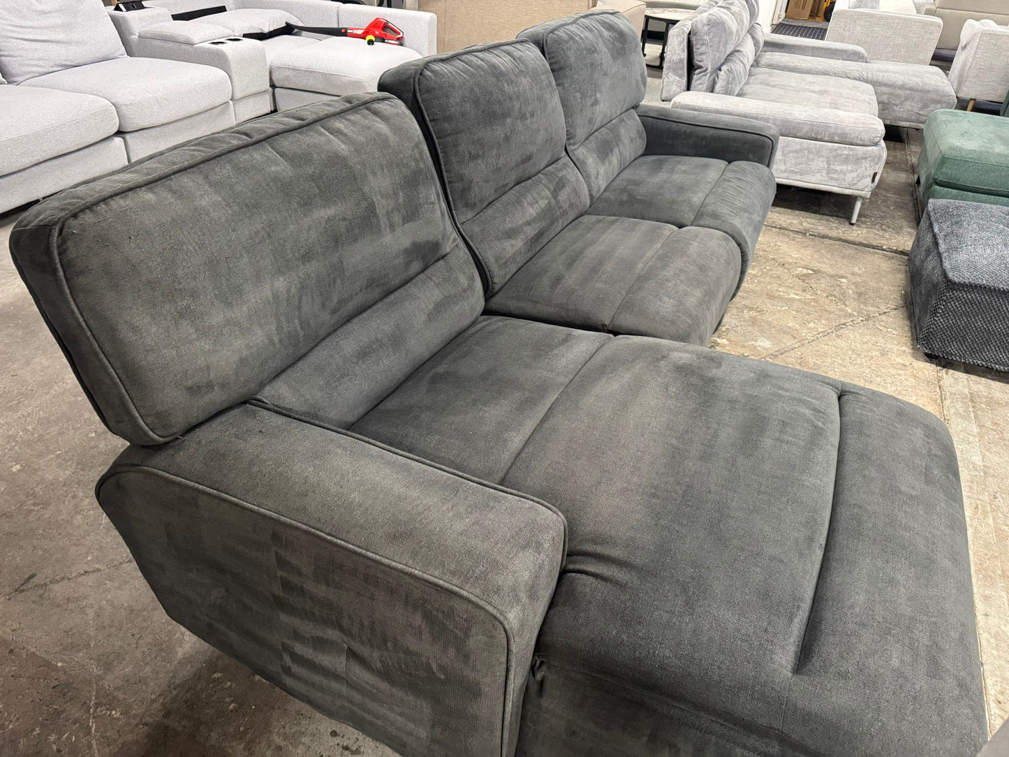 ⭐️ L-Shape Recliner Sofa | Pre-owned – Steam cleaned | SYDNEY WIDE DELIVERY