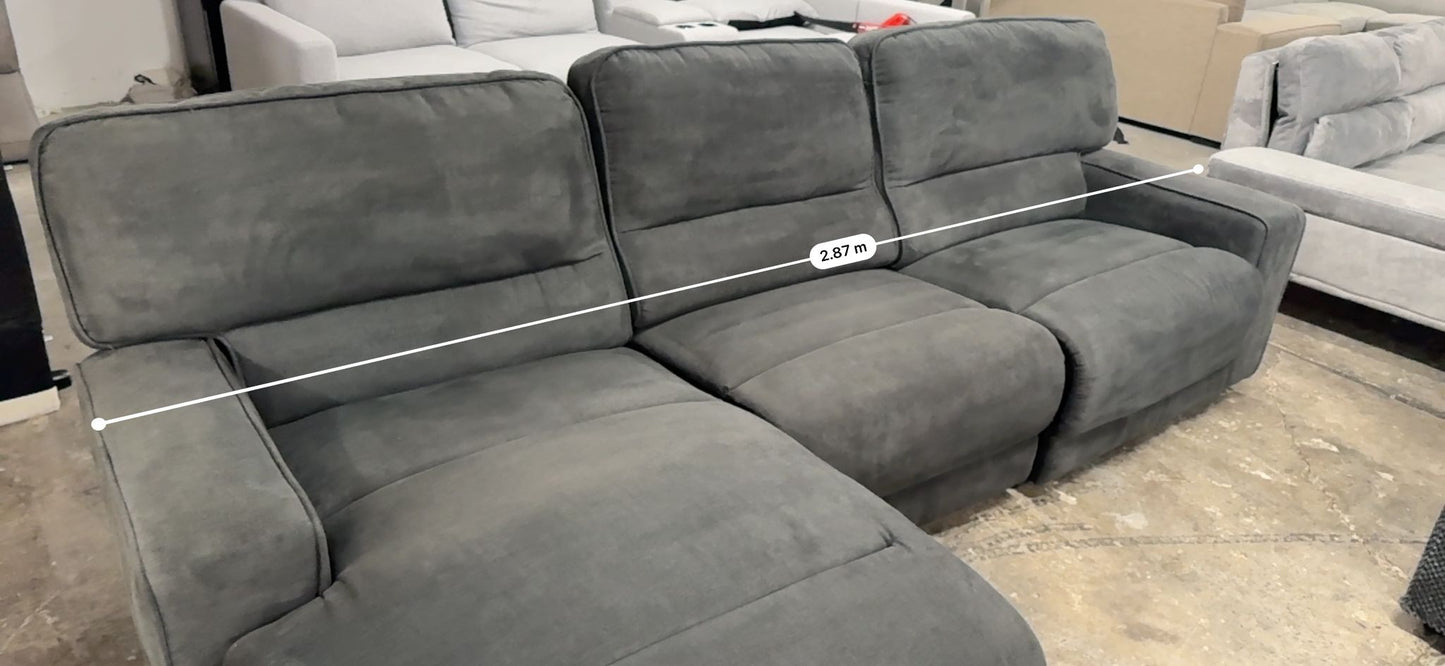 ⭐️ L-Shape Recliner Sofa | Pre-owned – Steam cleaned | SYDNEY WIDE DELIVERY