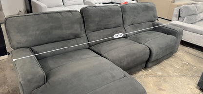 ⭐️ L-Shape Recliner Sofa | Pre-owned – Steam cleaned | SYDNEY WIDE DELIVERY