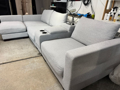 ⭐️ Modular Sofa with Reversible chaise | Pre-owned – Steam cleaned | SYDNEY WIDE DELIVERY