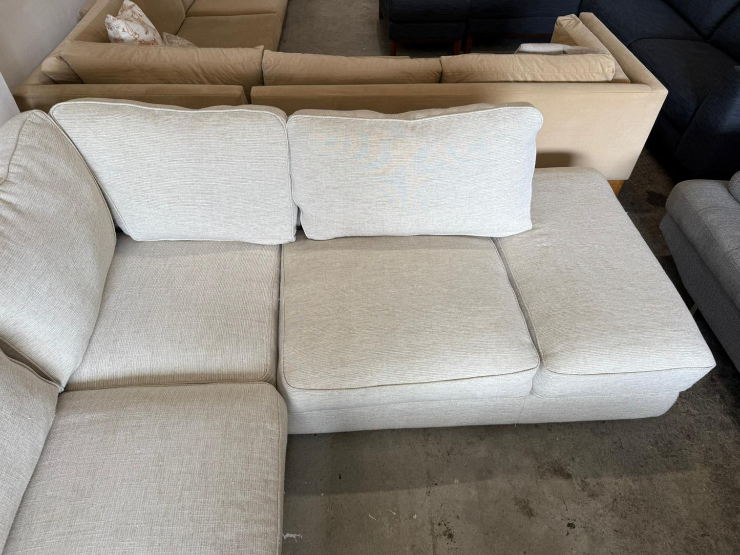 ⭐️ Nick Scali Corner Sofa | Pre-owned – Steam cleaned | SYDNEY WIDE DELIVERY