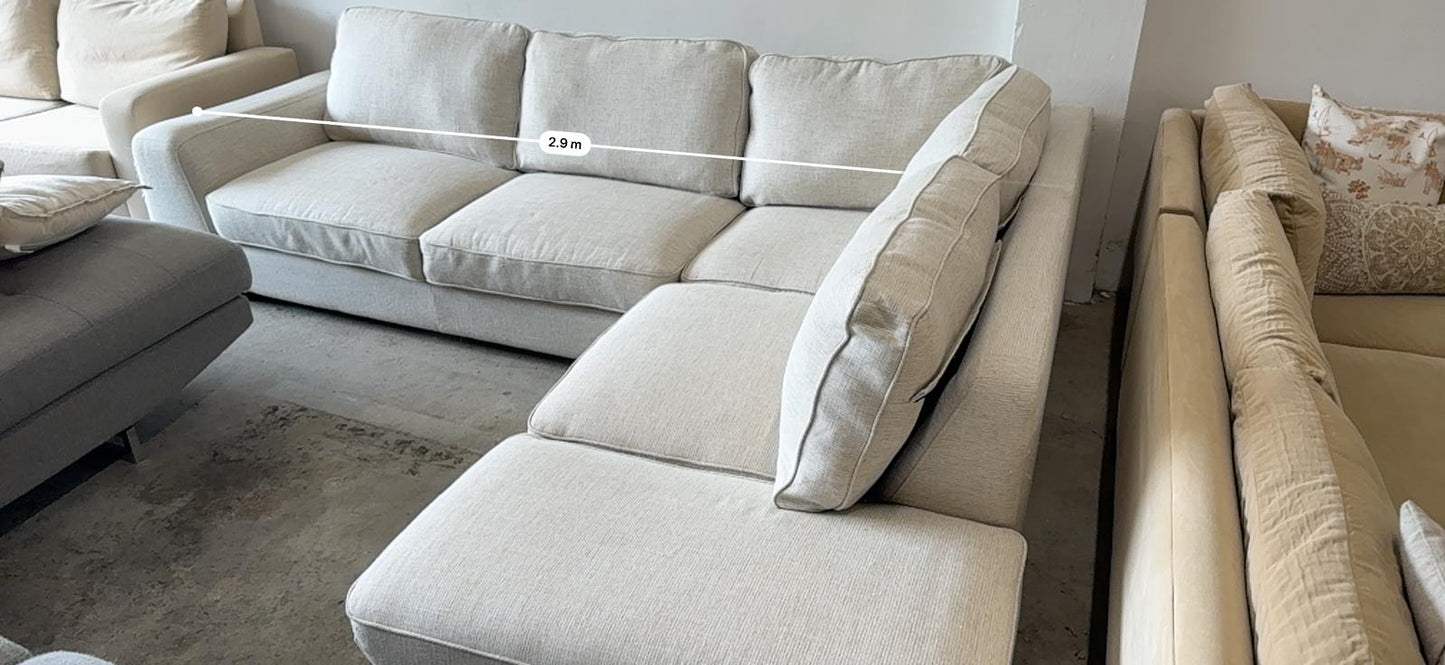 ⭐️ Nick Scali Corner Sofa | Pre-owned – Steam cleaned | SYDNEY WIDE DELIVERY