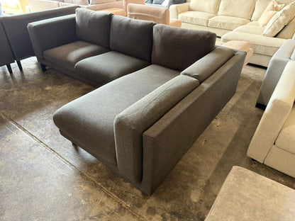 ⭐️Charcoal L-shape Sofa | Pre-owned – Steam cleaned | SYDNEY WIDE DELIVERY