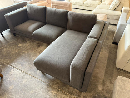 ⭐️Charcoal L-shape Sofa | Pre-owned – Steam cleaned | SYDNEY WIDE DELIVERY