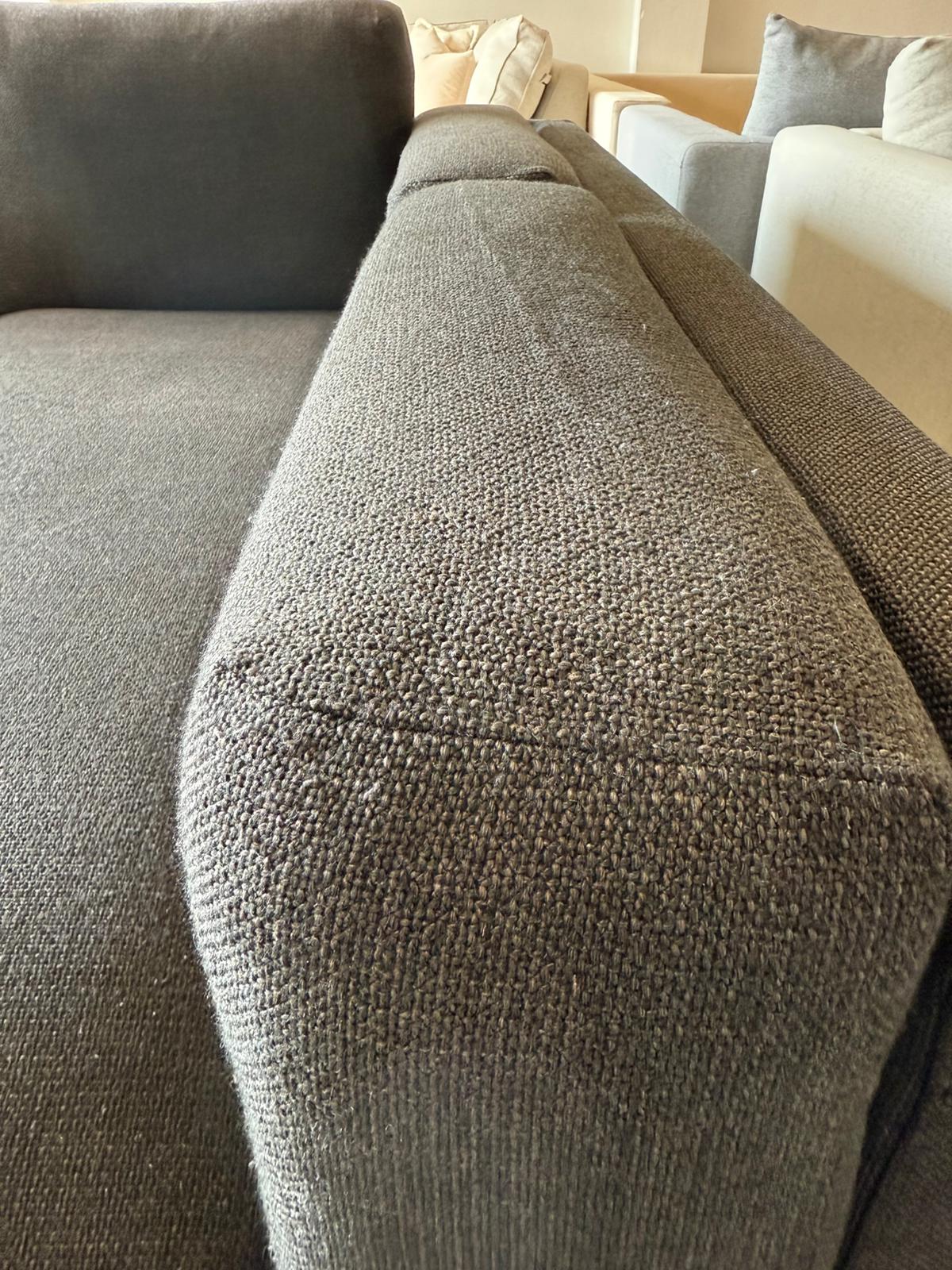 ⭐️Charcoal L-shape Sofa | Pre-owned – Steam cleaned | SYDNEY WIDE DELIVERY