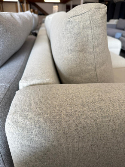 ⭐️ Cream L-shape Sofa with Storage | Pre-owned – Steam cleaned | SYDNEY WIDE DELIVERY