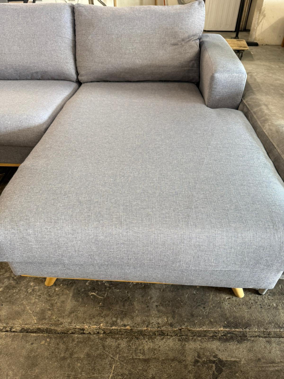 ⭐️ Grey L-shape Sofa | Pre-owned – Steam cleaned | SYDNEY WIDE DELIVERY