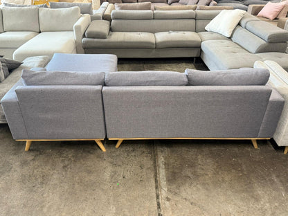 ⭐️ Grey L-shape Sofa | Pre-owned – Steam cleaned | SYDNEY WIDE DELIVERY
