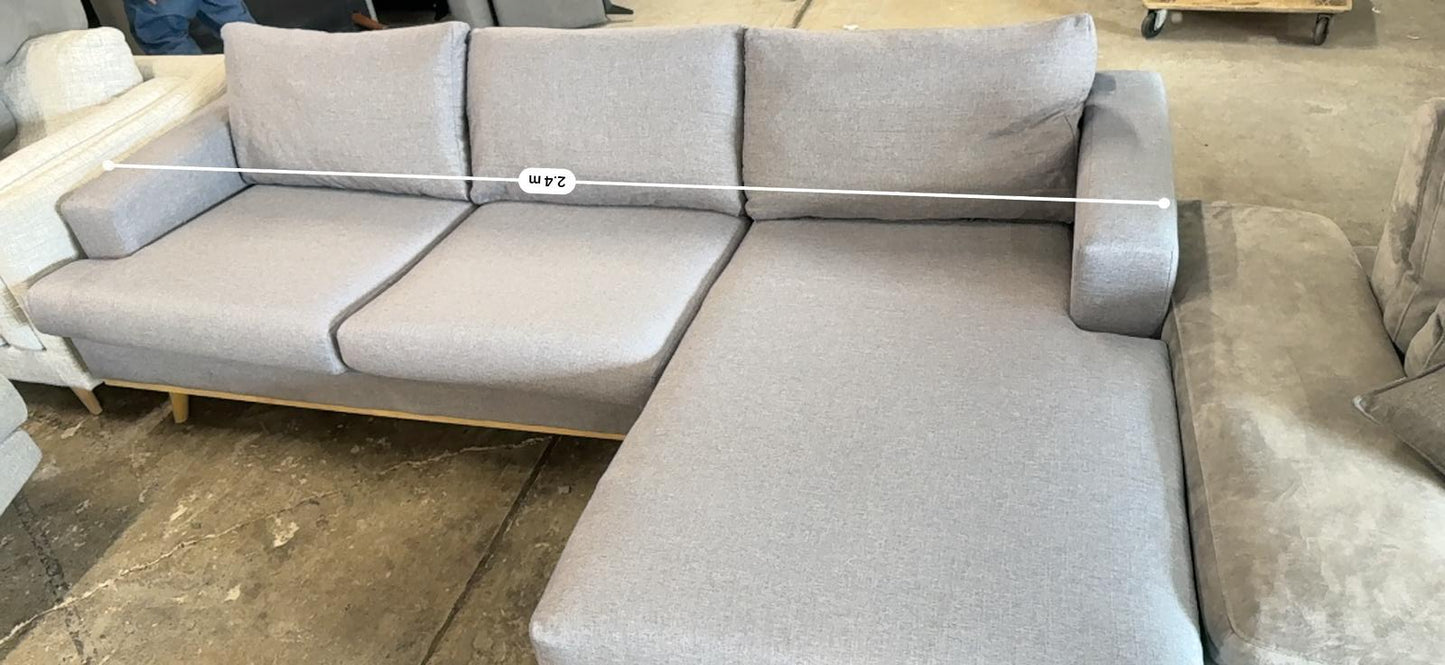 ⭐️ Grey L-shape Sofa | Pre-owned – Steam cleaned | SYDNEY WIDE DELIVERY