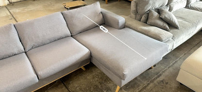 ⭐️ Grey L-shape Sofa | Pre-owned – Steam cleaned | SYDNEY WIDE DELIVERY