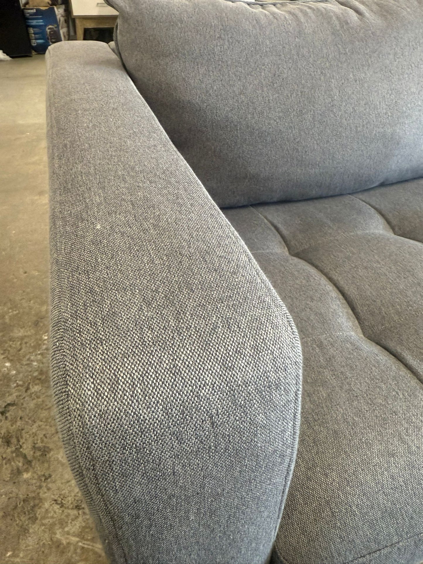 ⭐️ Freedom Marley charcoal L-Shape Sofa | Pre-owned – Steam cleaned | SYDNEY WIDE DELIVERY