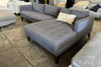 ⭐️ Freedom Marley charcoal L-Shape Sofa | Pre-owned – Steam cleaned | SYDNEY WIDE DELIVERY