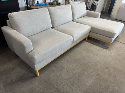 ⭐️ Beige L-shape Sofa | Pre-owned – Steam cleaned | SYDNEY WIDE DELIVERY