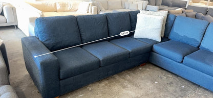 ⭐️ Blue Corner Sofa | Pre-owned – Steam cleaned | SYDNEY WIDE DELIVERY