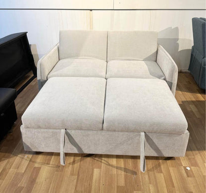 ⭐️ Brand New 2-Seater Sofa Bed | Beige & Grey | Modern, Space-Saving | Sydney Wide Delivery