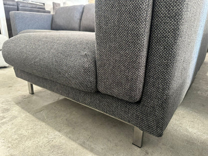 ⭐️ Charcoal grey L shape sofa | Pre-owned – Steam cleaned | SYDNEY WIDE DELIVERY